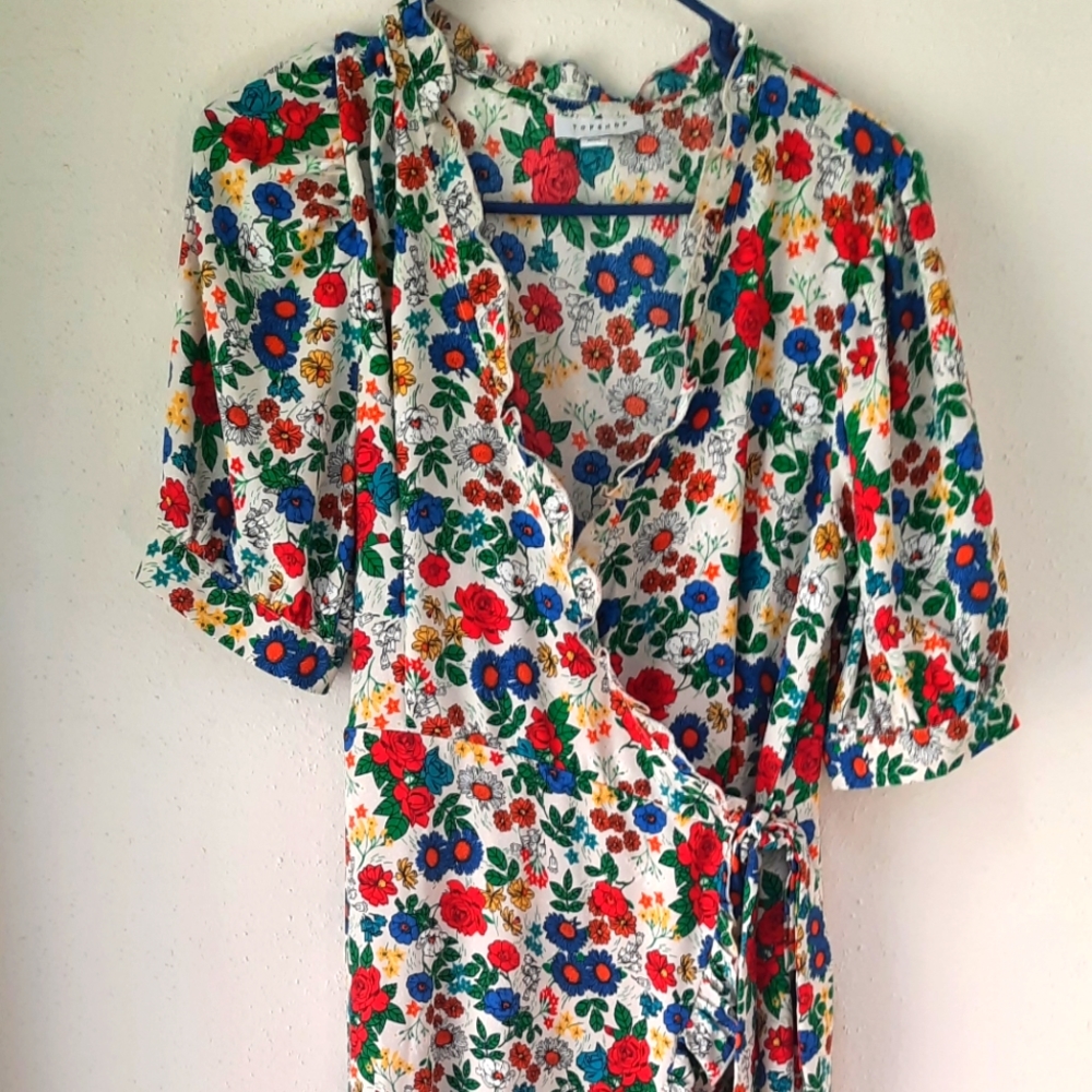 Top shop wrap dress